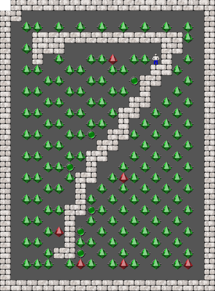 Sokoban Mass Remodel level 842